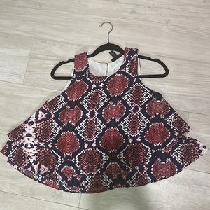 Aqua blouse